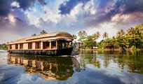 House boat in backwaters